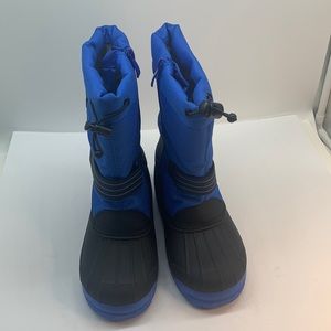 ALEADER Kids Snow Boots Insulated Waterproof Boys Girls Winter Boots Size 2